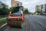 Ремонт дороги на ул. Чикина