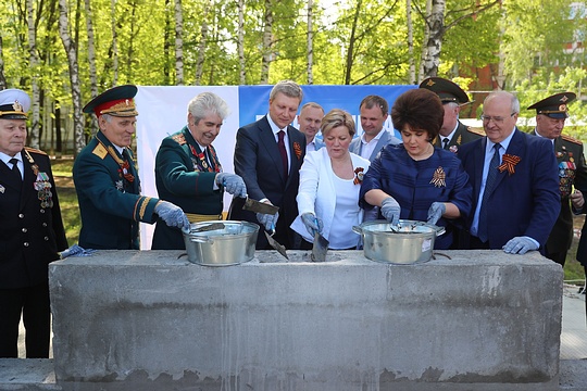 Церемония закладки «первого камня» нового корпуса поликлиники №1 Одинцовской ЦРБ, alexey_d