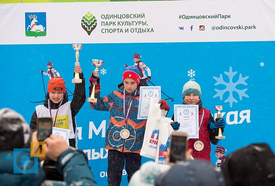 Награждение победителей, 49-я Манжосовская лыжная гонка