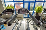 СВ фитнес: беговая дорожка TechnoGym с доступом в интернет, usb, iPod, iPhone