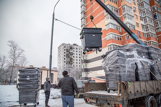 Новые контейнеры устанавливают в Одинцово, В Одинцовском районе самый высокий тариф на вывоз мусора