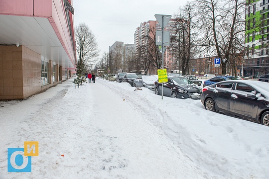 Можайское шоссе, 149, Как в Одинцово убирают снег после снегопада, Дублёр