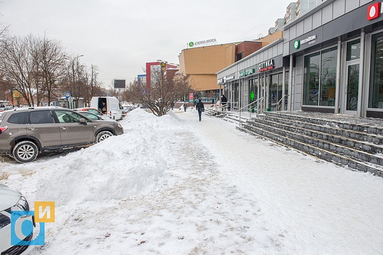 Можайское шоссе, 139А, Как в Одинцово убирают снег после снегопада, Дублёр