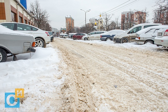 Дублер Можайское шоссе, 121, Как в Одинцово убирают снег после снегопада, Дублёр