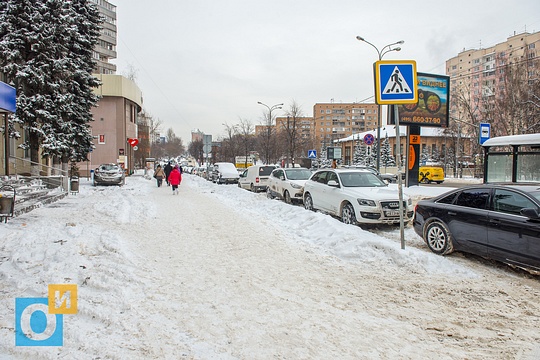 Можайское шоссе, 81, Как в Одинцово убирают снег после снегопада, Дублёр