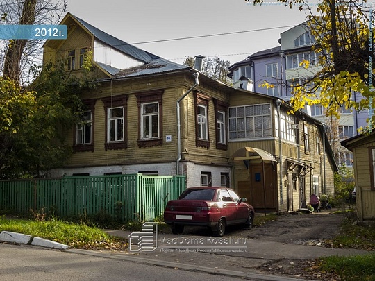 Дом купца Зверькова в 2012 году, В Звенигороде загорелся объект культурного наследия