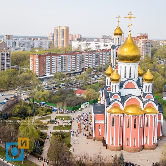 Пасха в Одинцово — 2019, Собор Георгия Победоносца