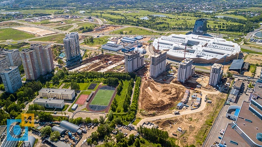 Строительство ЖК «Инновация», состояние на 22.05.2019, Новоивановское