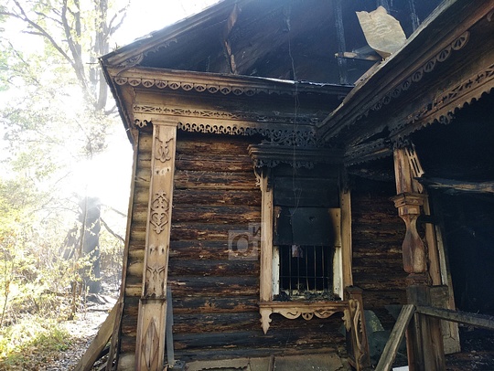 На Интернациональной улице Одинцово сгорел деревянный дом, На Интернациональной улице Одинцово сгорел деревянный дом