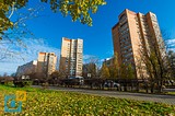 Одинцово, Красногорское шоссе, октябрь 2019, осень