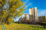 Одинцово, Красногорское шоссе, октябрь 2019, осень