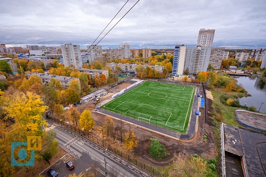 Реконструкция стадиона в 8 микрорайоне, осень 2019, Реконструкция стадиона в 8 микрорайоне