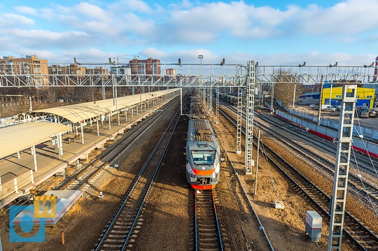 Станция Одинцово, электричка, 21 ноября, открытие МЦД-1