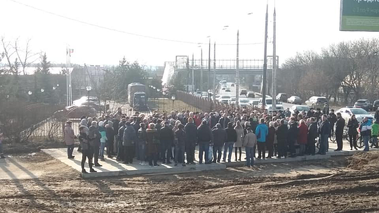 Собрание жителей по проблеме песчаного карьера, Звенигородцы протестуют против завоза мусора на песчаный карьер