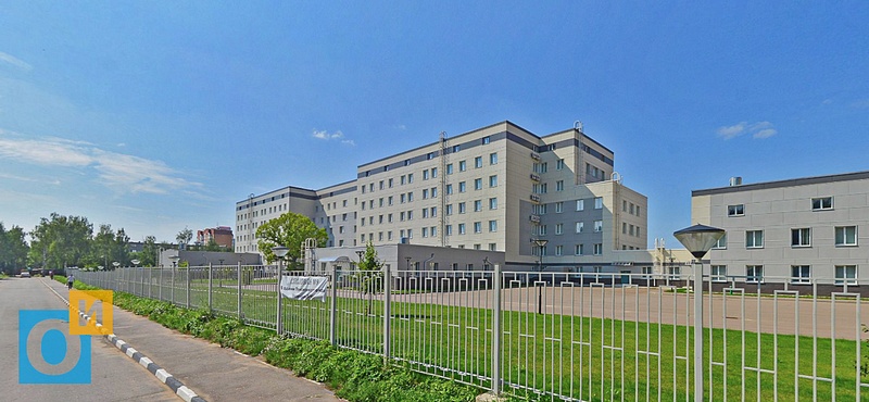 Здание Пенсионного фонда в Звенигороде, Отделение Пенсионного фонда в Звенигороде занимает здание, которое строили для размещения больницы