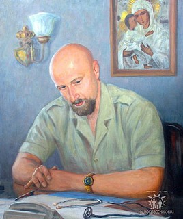 Н. Т. Белоусов Портрет Андрея Рагозина 1995 г