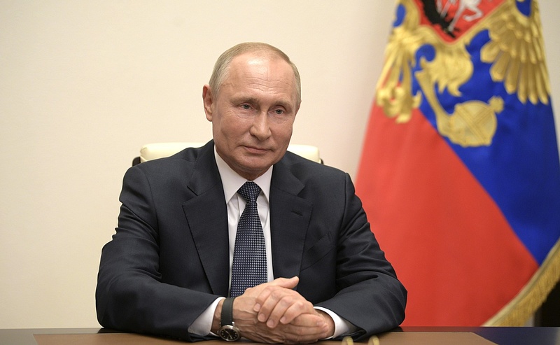 Президент России Владимир ПУТИН, Май