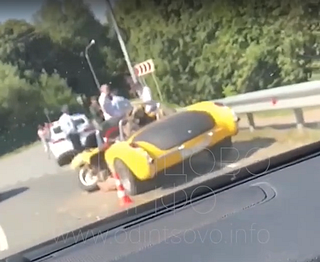 Известный каскадёр Александр Микулин попал в ДТП в районе Николиной Горы