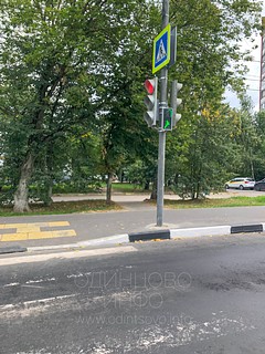 Фото: Пешеходный переход на Ново-Спортивной оборудовали светофором