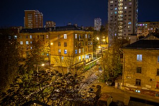 8 микрорайон ночью