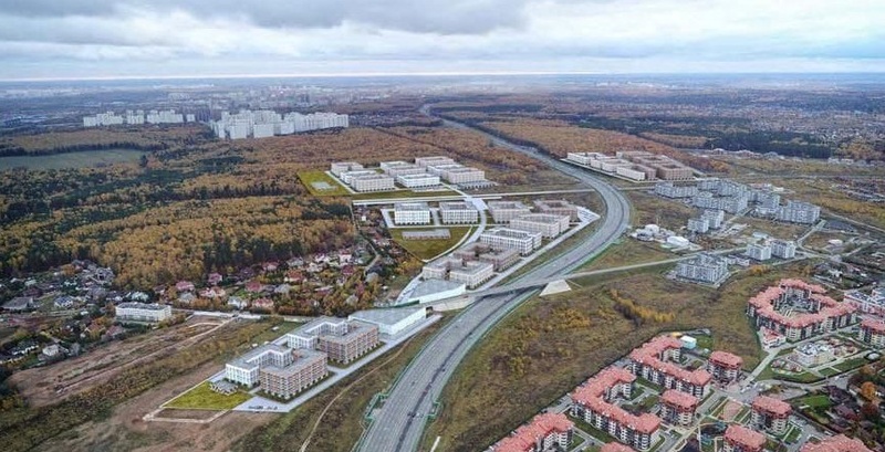 Проект нового жилого комплекса, ЖК «Ромашково 2» планируют построить на первой линии Северного обхода Одинцово