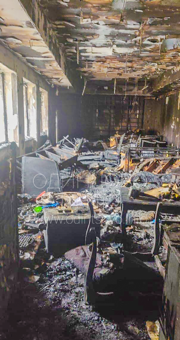 Караоке ресторана «Загородный очаг» после пожара 18 апреля 2021 года, Последствия пожара в ресторане «Загородный очаг» в Одинцово