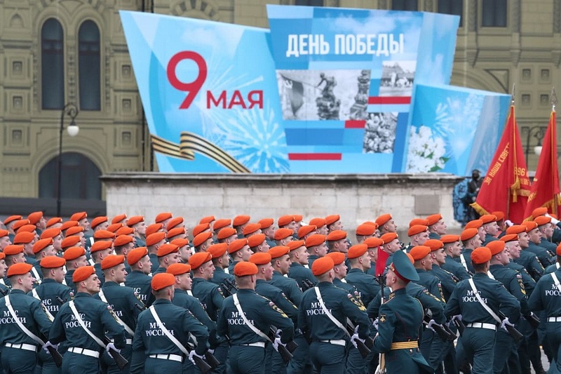 Парад Победы 2021 на Красной площади в Москве