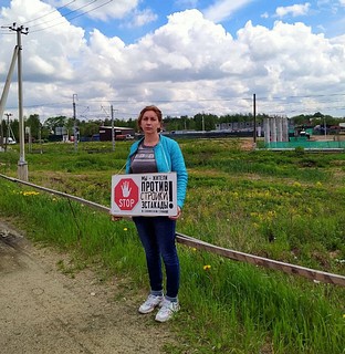 «Мы, жители, против стройки эстакады»