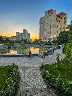 Пруд на Баковке в микрорайоне 6А, Одинцово