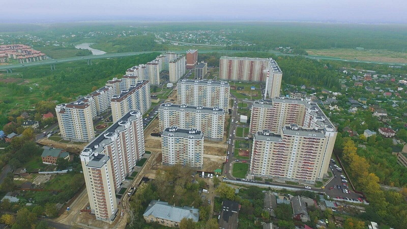 ЖК «Микрорайон Немчиновка» после завершения строительства в 2016 году, Минобороны претендует на квартиры в ЖК «Микрорайон Немчиновка»