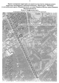 Проект, зона планируемого размещения объекта