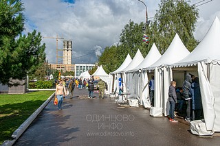 Павильоны на центральной площади