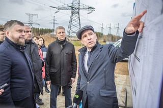 Андрей Иванов на стройплощадке