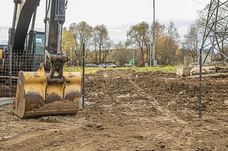 Техника на строительной площадке