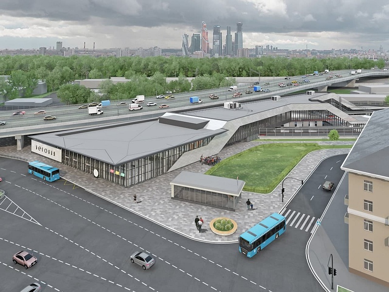 Рендеры: как будет выглядеть станция МЦД «Беговая» после реконструкции
