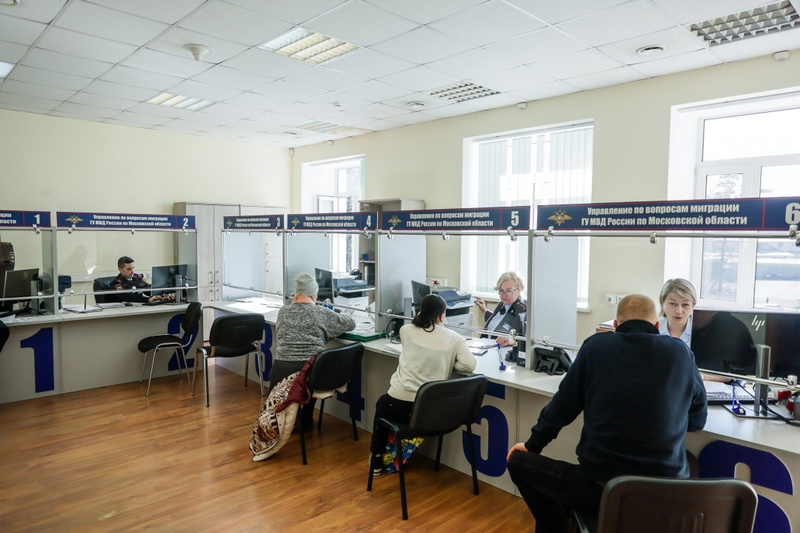 Помещение консультационного центра, Губернатор Воробьёв посетил консультационный центр по вопросам гражданства в Новоивановском