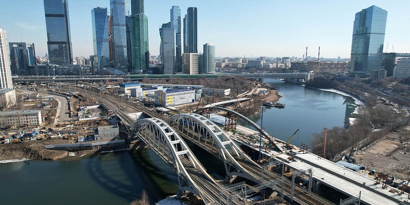 Один из мостов для дублёра, Собянин: Северный дублёр Кутузовского проспекта достроят в 2023 году