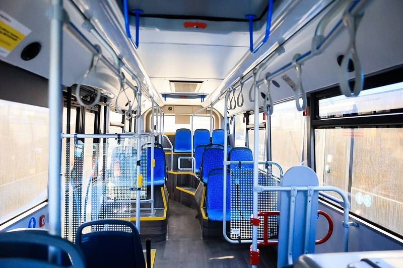 Салон ЛиАЗ-4292, 21 новый автобус выйдет в сентябре на маршруты «Мострансавто» в Одинцовском округе