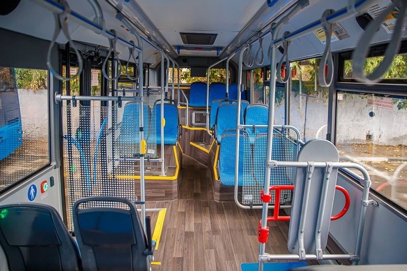 Салон автобуса ЛиАЗ-4292, Названы маршруты «Мострансавто» в Одинцовском округе, на которые выйдет 21 новый автобус