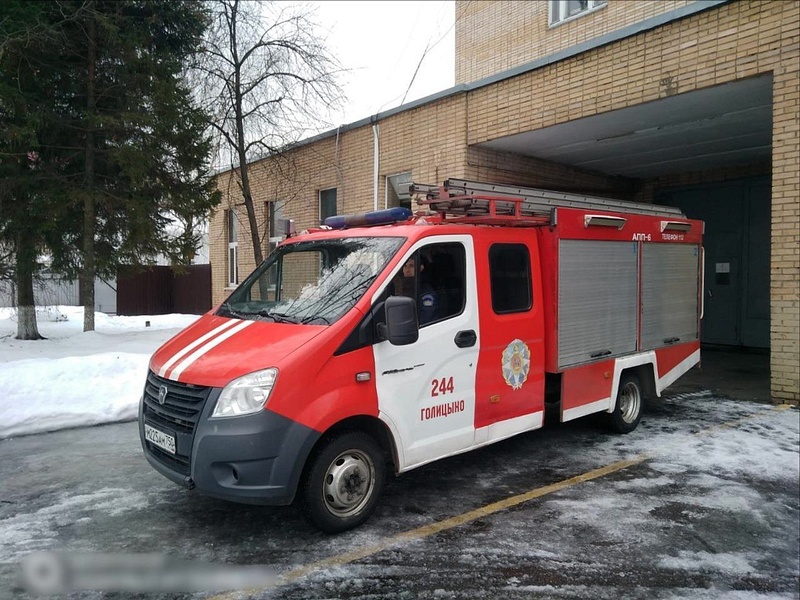 Автомобиль пожарно-спасательной части № 244 (Голицыно), Декабрь