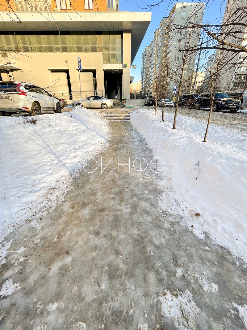 Жители 5-го микрорайона Одинцово пригласили Андрея Иванова на прогулку по «ледяным достопримечательностям»
