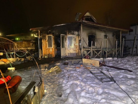 Двое детей погибли при пожаре в частном доме в посёлке Часцы, Март