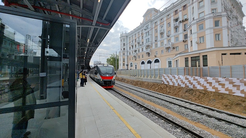 На Белорусском вокзале ввели изменения в посадке пассажиров на МЦД
