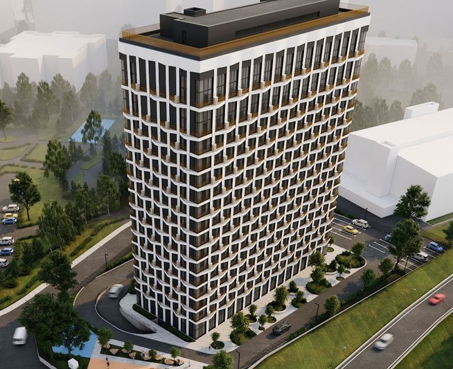 ЖК «Аметист», В Трёхгорке начали строить многоэтажный гостиничный комплекс рядом с выездом на Можайское шоссе