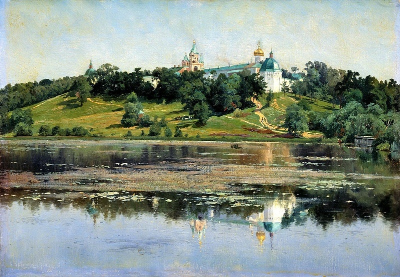 «Звенигород», 1895 г.
Художник Константин Яковлевич Крыжицкий (1858-1911).

Государственное музейное объединение Художественная культура Русского Севера, Архангельск, Звенигород, ando