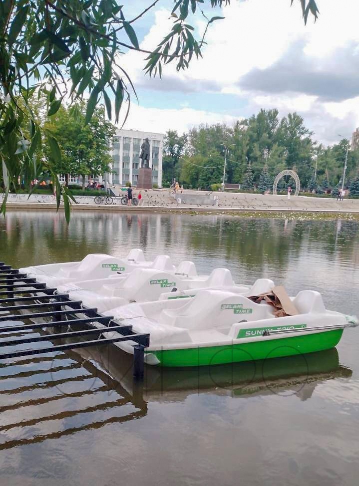 Первые лодочки уже появились на «Баранке», В центре Одинцово откроется лодочная станция