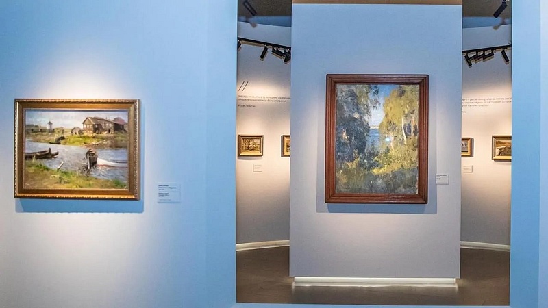 В Звенигороде открылась выставка картин Исаака Левитана и его сподвижников
