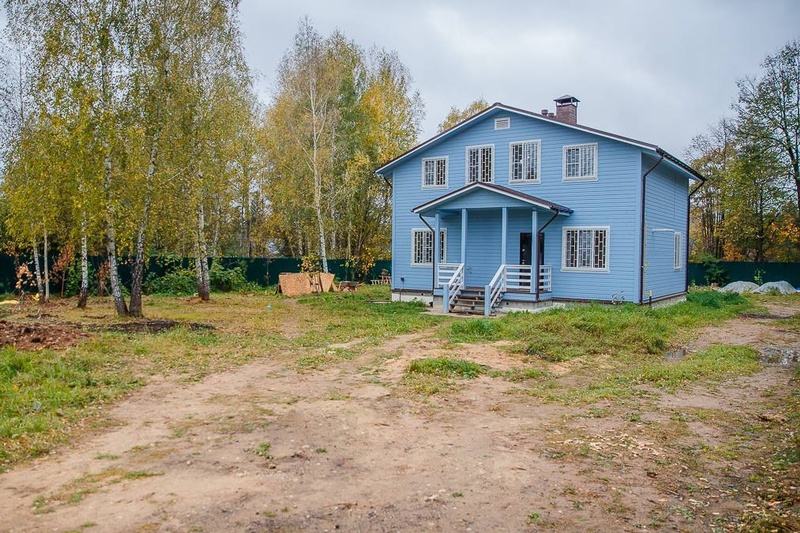 Новый дом семьи Шишкиных, Хозяева «Синего домика» переехали в новый частный дом в Одинцово