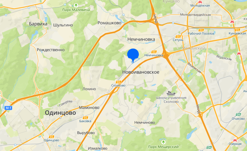 ЖК «Рублёвский» на карте, Мособлархитектура утвердила проект планировки надземного перехода через ж/д пути возле ЖК «Рублёвский»