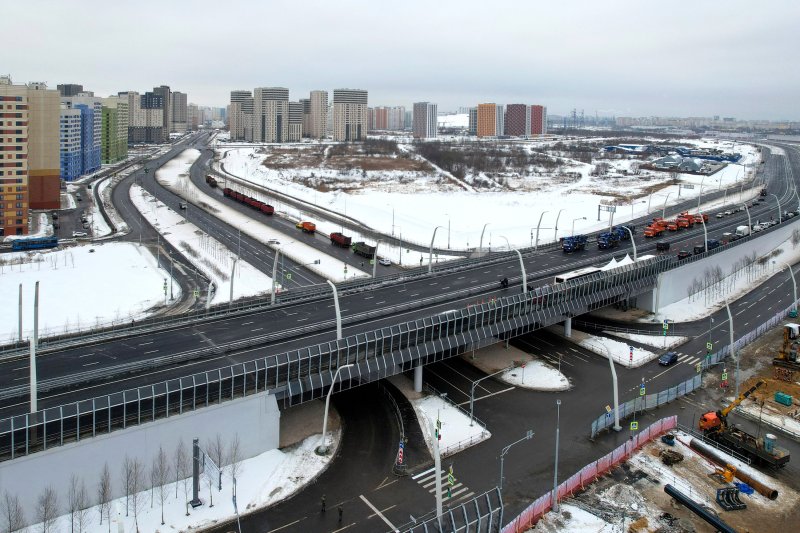 Участок Московского скоростного диаметра, Декабрь